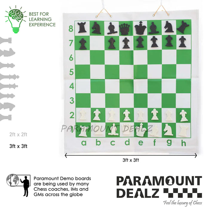 Magnetic Wall hanging demo board with Magnetic coins and Vinyl drawstring pouch