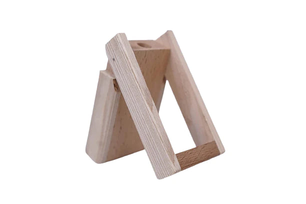 Craft Closet & Gifts - Wooden Desk Organizer with Clock |Pen Holder |Office