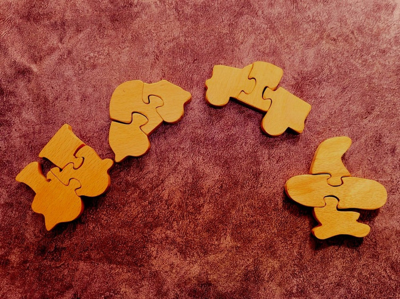 Playminds Educational Pre-school Transport Toddler mini puzzle | Jigsaw Puzzle | Brain Booster Puzzle| Beach Wood Puzzles