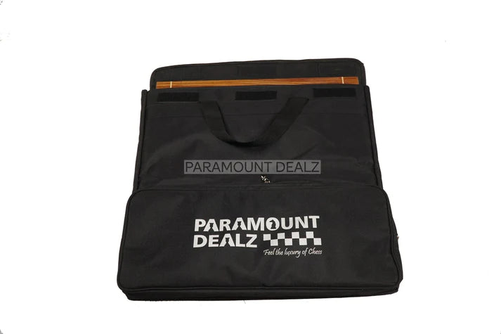 Playminds Canvas Chess Bag - Specially Tailored for Flat 18" to 21" Tournament Chess Board