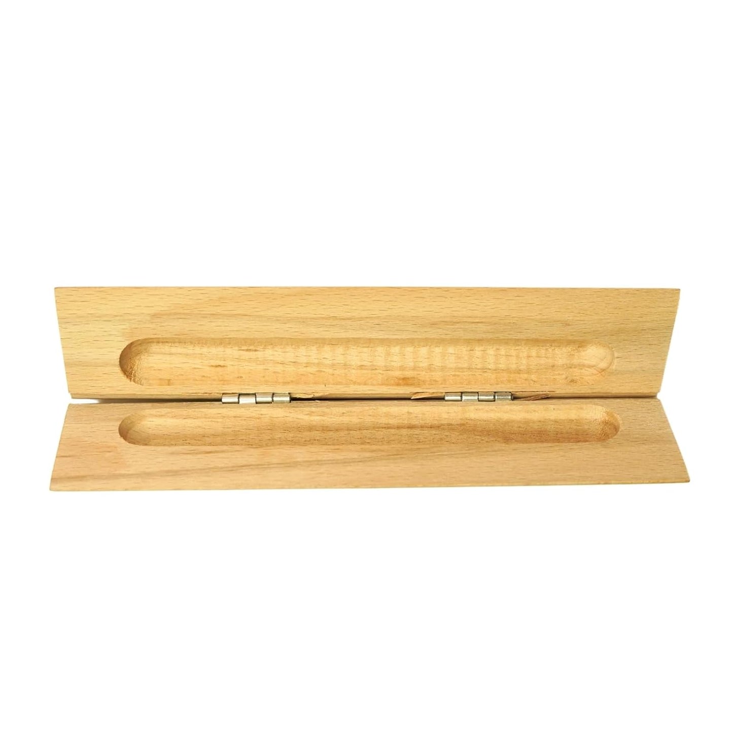 Craft Closet & Gifts - Wooden Stylish Triangle Shape Pencil/Pen Box with Single Stand Holder - Personalized Study/Work Table Desk Supplies Accessory for IAS, Advocate, Office & Corporate Gifts