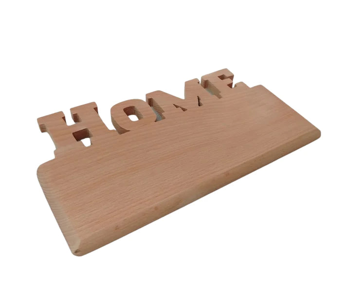 Personalized Engraved Home Shaped Wooden Plaque - Best gift for your loved ones