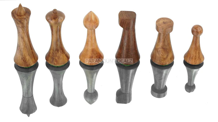 Minimalist Hermann Ohme Design 32 + 2 Extra Queens 3.75" King Size Wooden Chess Pieces Set with Velvet Carry Pouch and Sheesham Wooden Chess Box