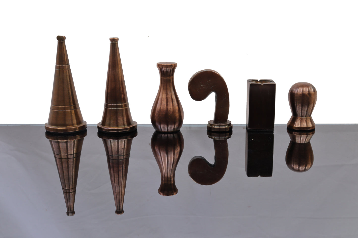 playminds 21-Inch Luxury Roman Empire Minimalist Metal Chess Set | Artisan Rosewood & Maple