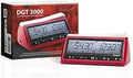 DGT 3000 Chess Clock with velvet pouch