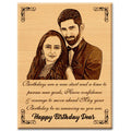 Wooden Engraved Plaque - Best for gifting
