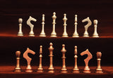 playminds 21-Inch Cylindrical Metal Chess Set | Machined Brass & Gunmetal
