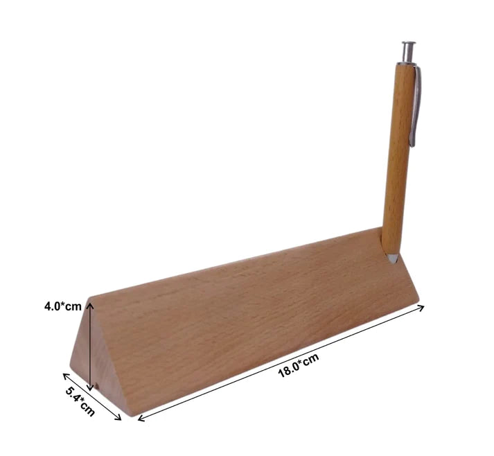 Playminds Personalized Gift, Wooden Desk Organizer | Pen Holder |Office/Home Decor