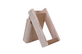 Craft Closet & Gifts - Wooden Desk Organizer with Clock |Pen Holder |Office