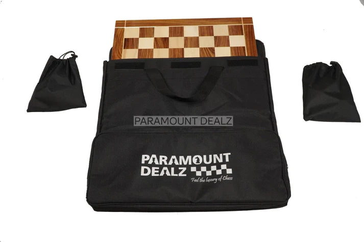 Playminds Canvas Chess Bag - Specially Tailored for Flat 18" to 21" Tournament Chess Board