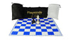 Playminds Vinyl Rubber Rollup FIDE Tournament Standard Professional Chess Mat in 17