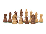 FIDE Standard 3.75 Inch King Height-Collector Edition Wooden Chess (Staunton Pieces/Drawstring pouch)