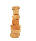 Playminds Zen Balancing Blocks set of 10 unique piece (1 large, 7 medium, 2 small) | Wooden Balancing Blocks | Wooden Zen Blocks