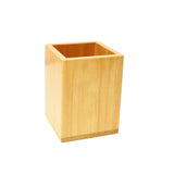 Craft Closet & Gifts - Personalized Steam Beech Wooden Box Shaped Pen/Pencil Holder Stand For IAS, Advocates, Office & Corporate Gifts (Customized)