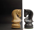 Playminds Russian Wooden 3.75" King Size Chess Pieces Set with Chess Pouch | Handcrafted From Indian Artisan by Maple Wood, Sheesham Wood, Rosewood, Golden Rosewood
