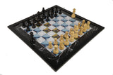 playminds 21" Imperial Roman Empire Metal Chess Set – Hand-Polished Antiqued Figures