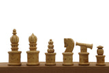 playminds 21-Inch Modernist Cylindrical Metal Chess Set | Solid Brass & Gunmetal