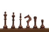 playminds Luxury Two-Tone Metal Staunton Chess Set | Polished Brass & Chrome