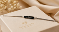 Rakhi - Personalized Black Name Bracelet