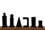 playminds Roman Empire Metal Chess Set with Artisan Floral Chest