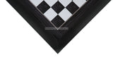 playminds 21" Elite Mirror-Finish Wooden Chess Set – Deep Grain High-Gloss Collection
