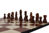 playminds 21-Inch Professional Staunton Wooden Chess Set with Tiered Pedestal Board