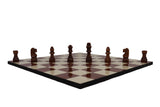 playminds 21-Inch Professional Staunton Wooden Chess Set with Tiered Pedestal Board