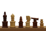 playminds 21-Inch Modernist Cylindrical Metal Chess Set | Solid Brass & Gunmetal