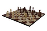 playminds 21-Inch Professional Staunton Wooden Chess Set with Tiered Pedestal Board
