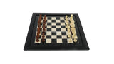 playminds 21" Signature Tournament Wooden Chess Set – Natural Grain & Staunton Series
