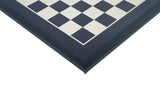 playminds 21" Artisan Heritage Wooden Chess Set – Glossy Crimson & Ebony Collector Series