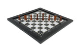playminds 21" Professional Tournament Wooden Chess Set – High-Gloss Pedestal Edition