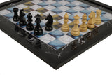 playminds 21" Imperial Roman Empire Metal Chess Set – Hand-Polished Antiqued Figures