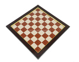 playminds 21" Boutique Grandmaster Wooden Chess Set – Gold-Inlay Pedestal Edition