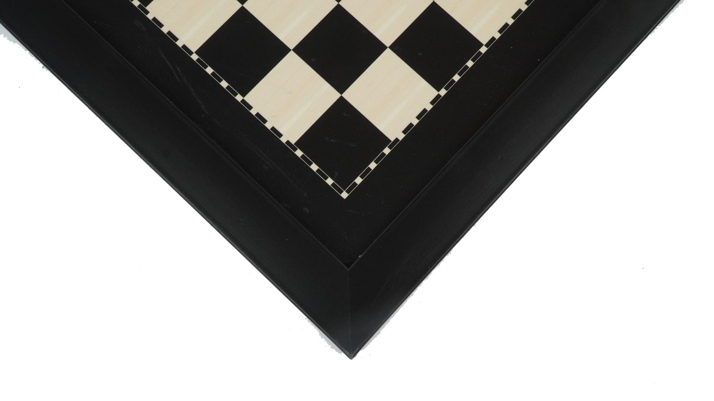 playminds 21" Signature Tournament Wooden Chess Set – Natural Grain & Staunton Series
