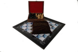 playminds 21" Imperial Roman Empire Metal Chess Set – Hand-Polished Antiqued Figures
