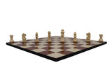 playminds 21-Inch Professional Staunton Wooden Chess Set with Tiered Pedestal Board