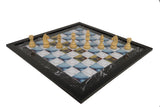 playminds 21" Imperial Roman Empire Metal Chess Set – Hand-Polished Antiqued Figures