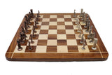 playminds Ancient Roman Empire Luxury Metal Chess Set