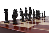 playminds Roman Warrior Handcrafted Metal Chess Set