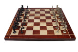 playminds Roman Warrior Handcrafted Metal Chess Set