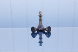 playminds 21" Luxury Roman Empire Metal Chess Set | Artisan Bud Rosewood & Maple