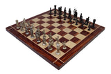 playminds Roman Warrior Handcrafted Metal Chess Set