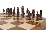 playminds Ancient Roman Empire Luxury Metal Chess Set
