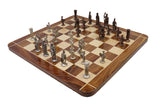 playminds Ancient Roman Empire Luxury Metal Chess Set