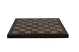 playminds 21" Luxury Roman Empire Minimalist Metal Chess Set | Bud Rosewood & Maple