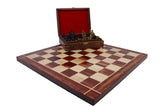 playminds Gold & Black Roman Handcrafted Metal Chess Set
