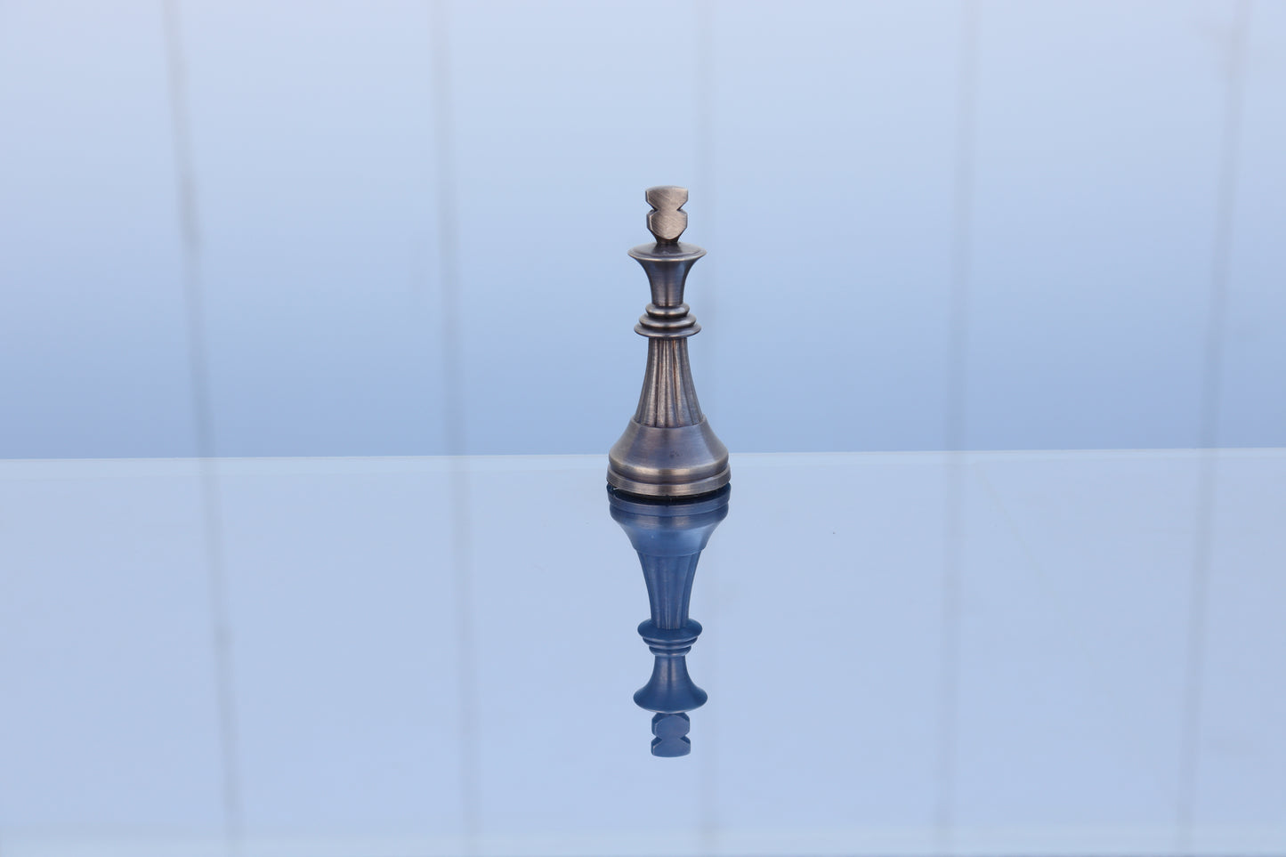 playminds 21" Luxury Roman Empire Metal Chess Set | Artisan Bud Rosewood & Maple