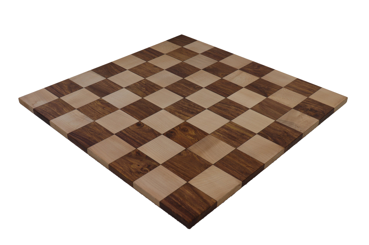 playminds Abstract Metal & Natural Wood Chess Set